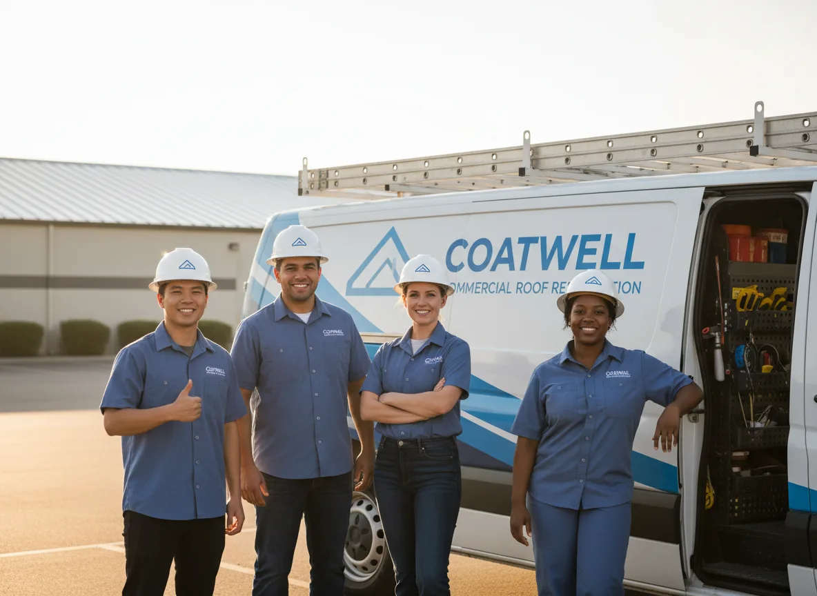 Commercial roof coating company in Phillips, WI